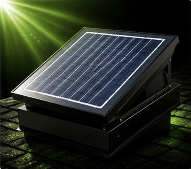 The Attic Depot solar attic fan